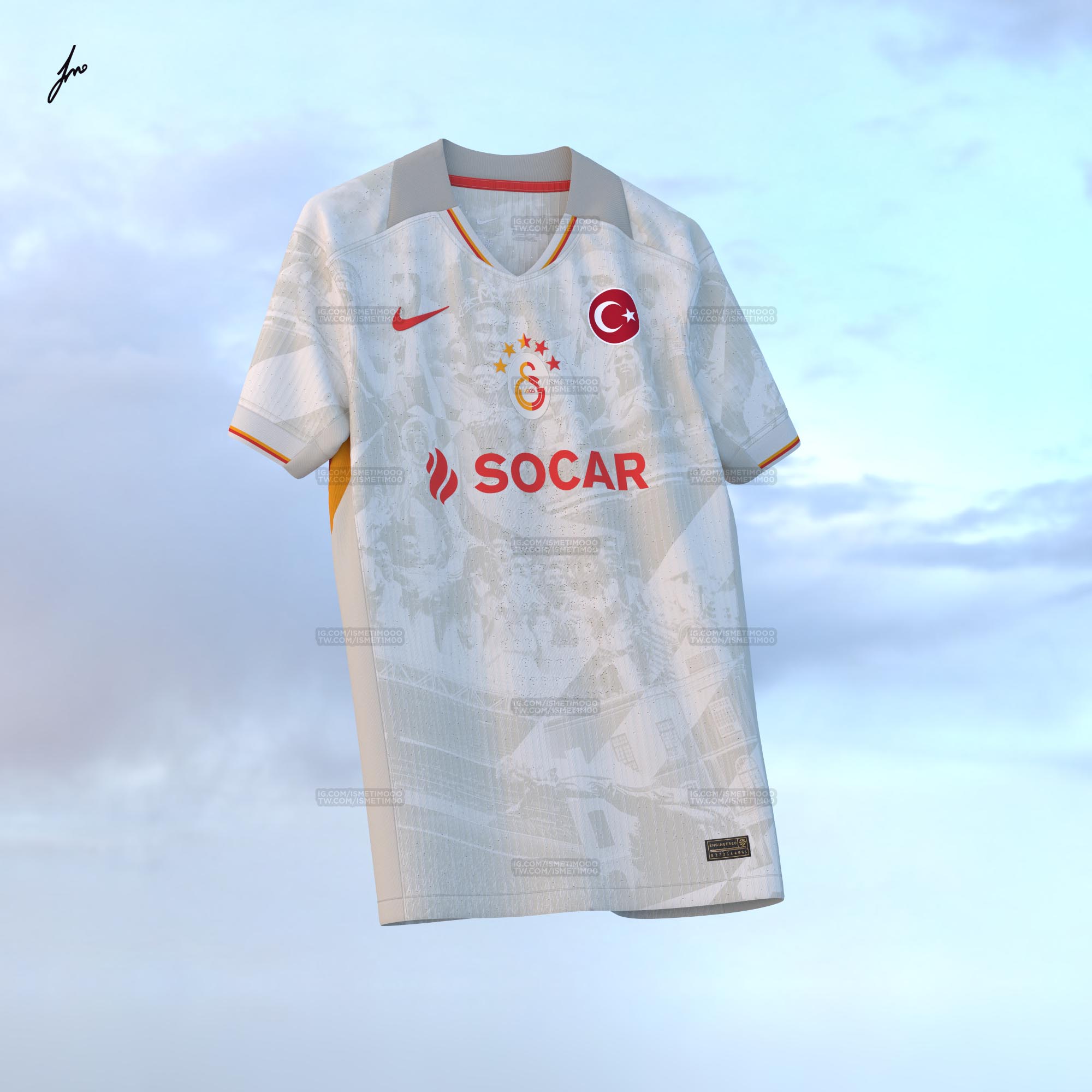 Galatasaray x nike : 25/26 third shirt concept