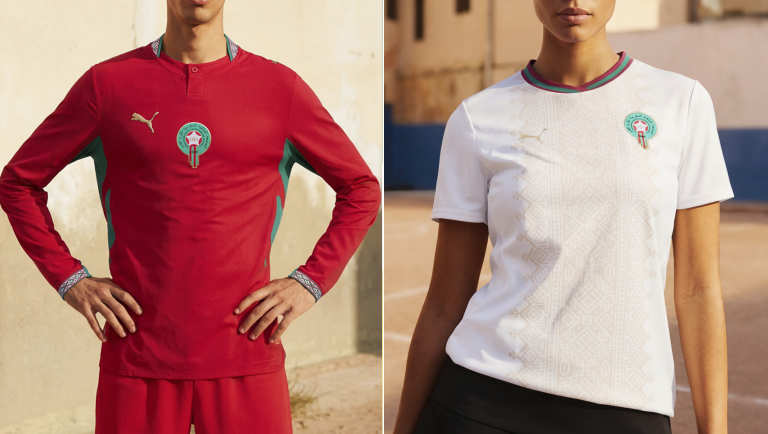 Morocco 2026 World Cup Home & Away Kits